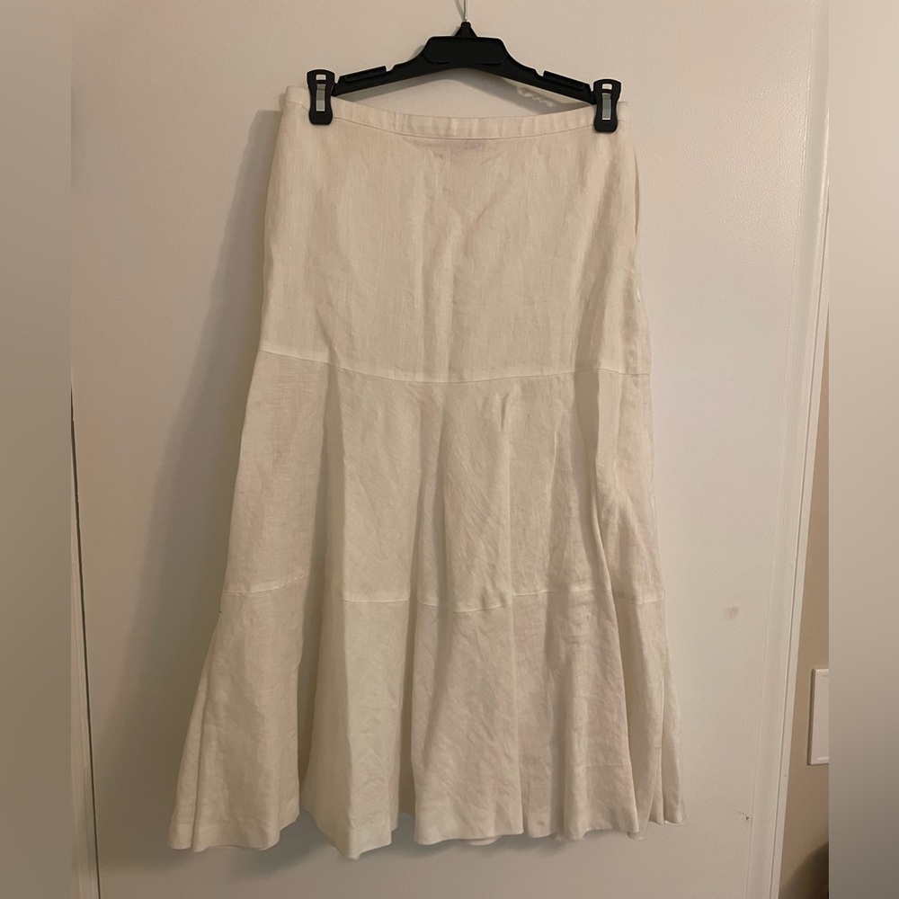 Ann Taylor Tiered Midi Skirt